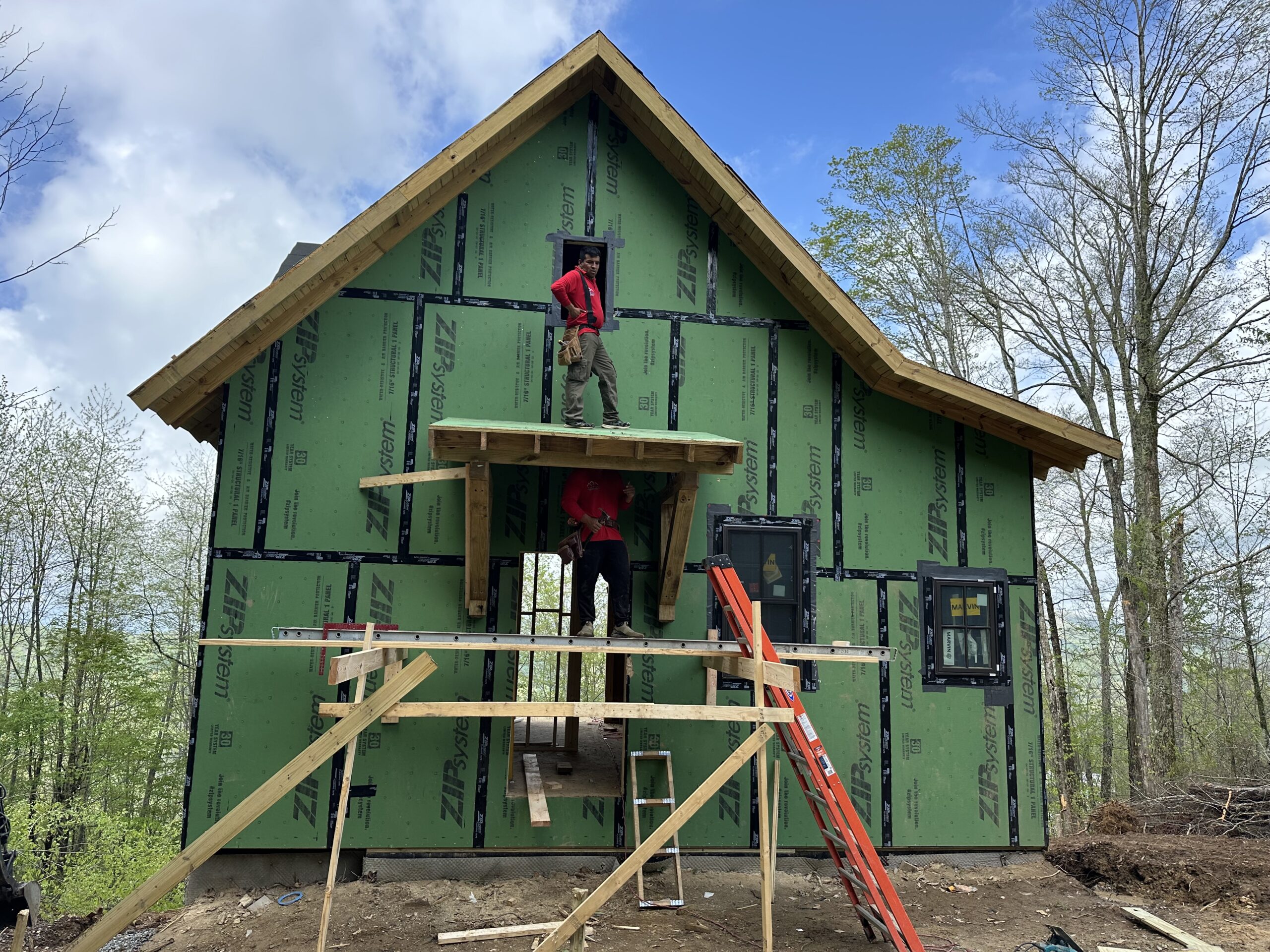 New House Under Construction at Breakaway